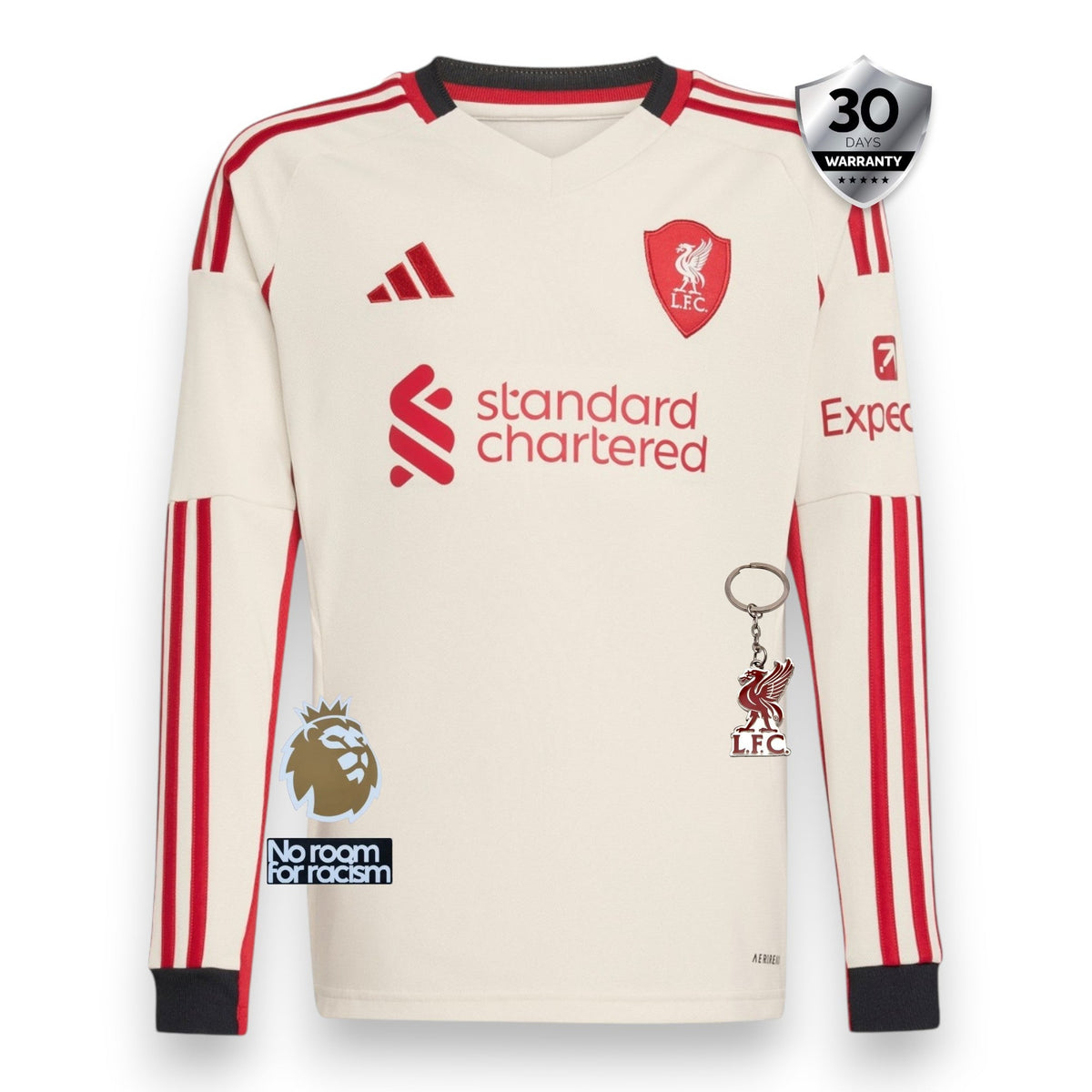 Liverpool Camiseta Visitante 2025/26 - Manga Larga