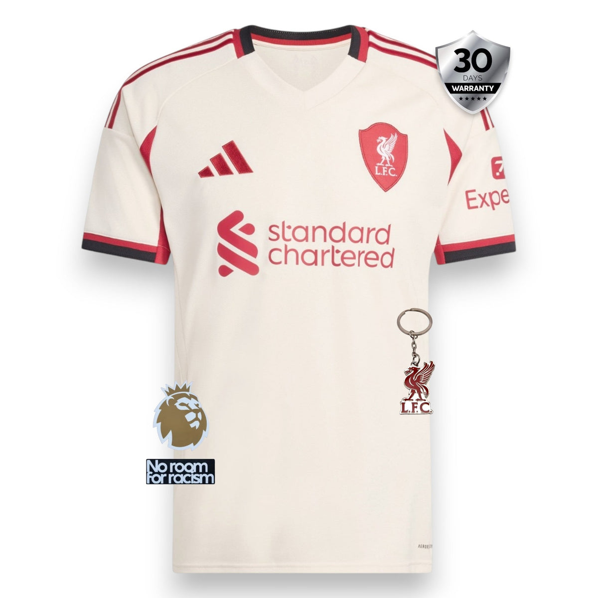 Liverpool Camiseta Visitante 2025/26 - Campeones 24/25 & Gold Trophy