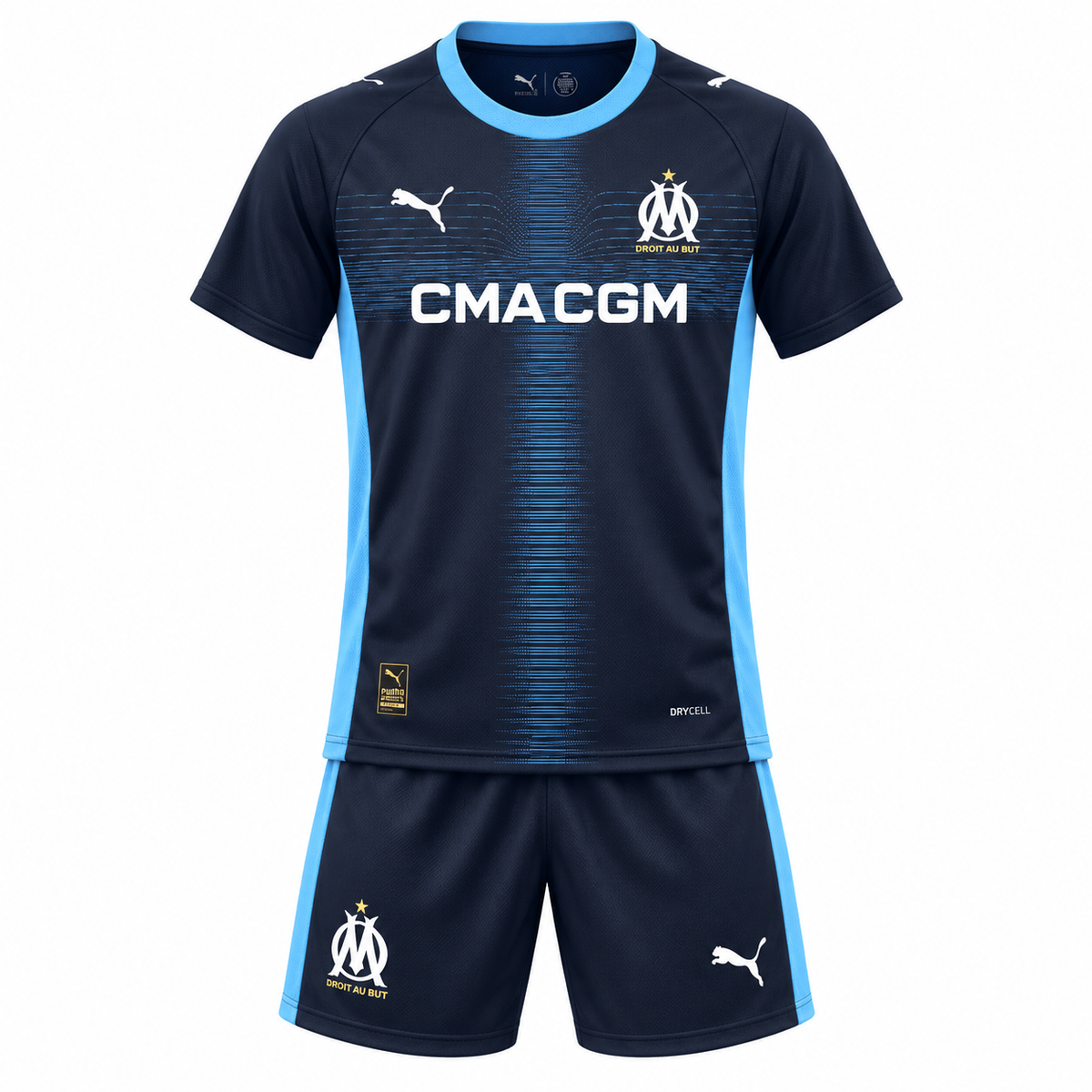 Olympique de Marseille Camiseta Visitante 2025/26 - Niños