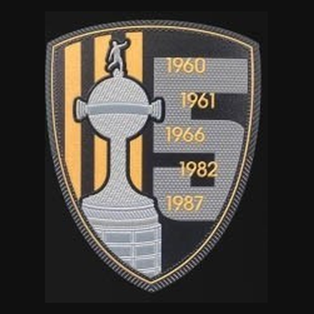 Parche Campeón Copa Libertadores – Peñarol (5: 1960, 1961, 1966, 1982, 1987)