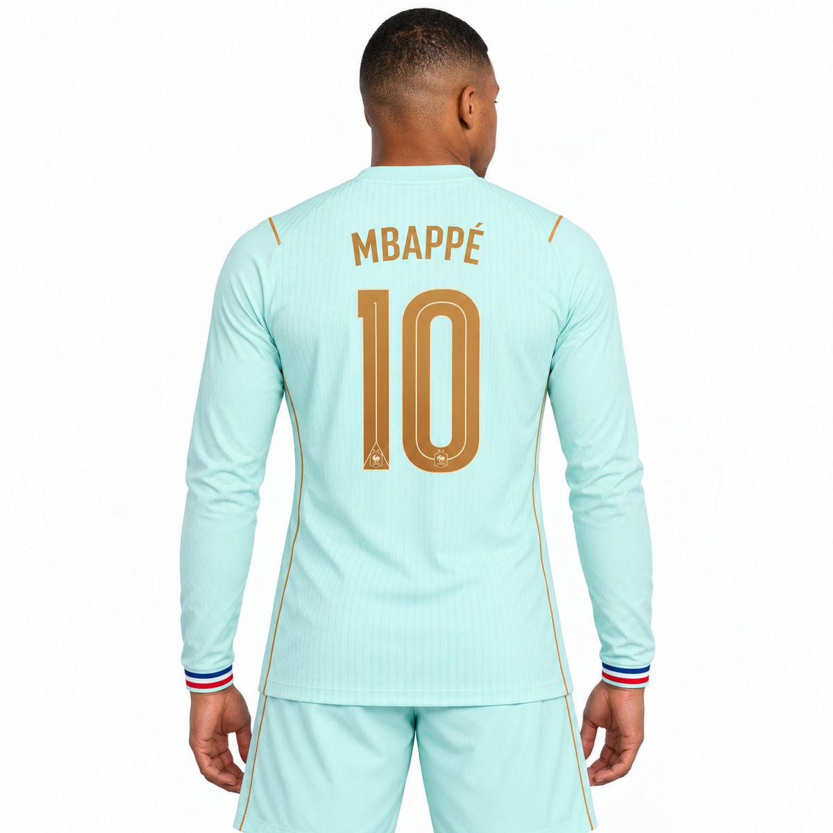 Francia Camiseta Visitante Mbappé #10 2026 - Manga Larga