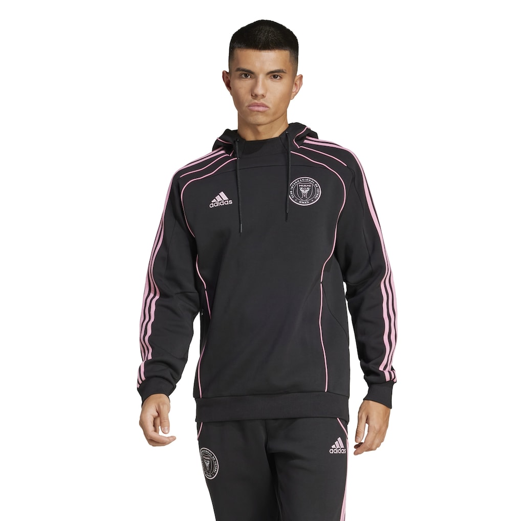 Inter Miami Negra Travel Pullover Sudadera 2025