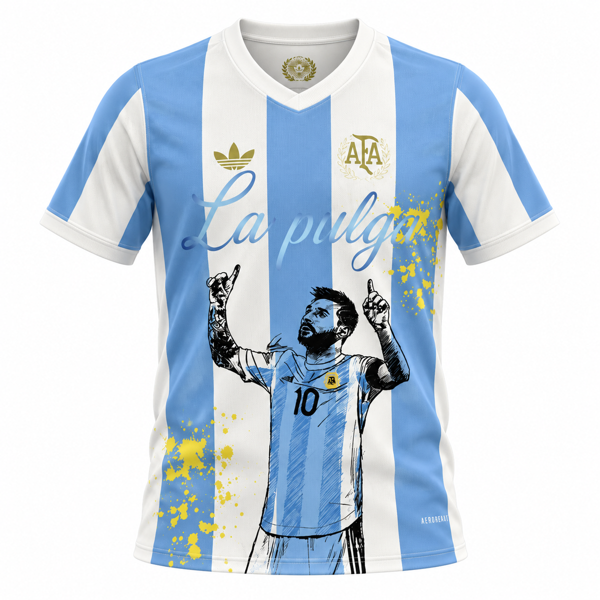 Argentina Camiseta EdiciĂłn Especial Messi 2024/25