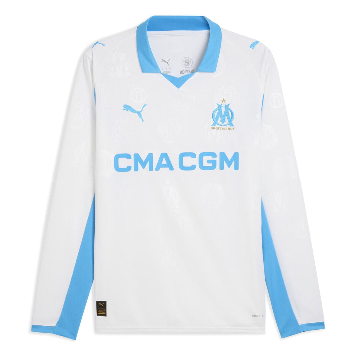 Olympique de Marseille Camiseta Local 2025/26 - Manga Larga