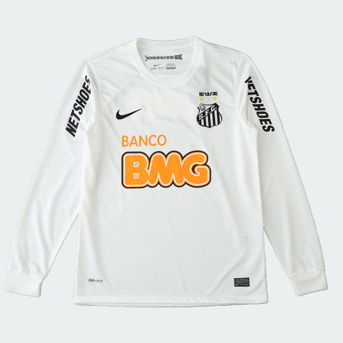 Santos Camiseta Local 2011/12 - Retro - Manga Larga