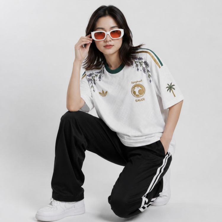 Arabia Saudita Camiseta Visitante Bordada 2026/27 - VersiĂłn Jugador