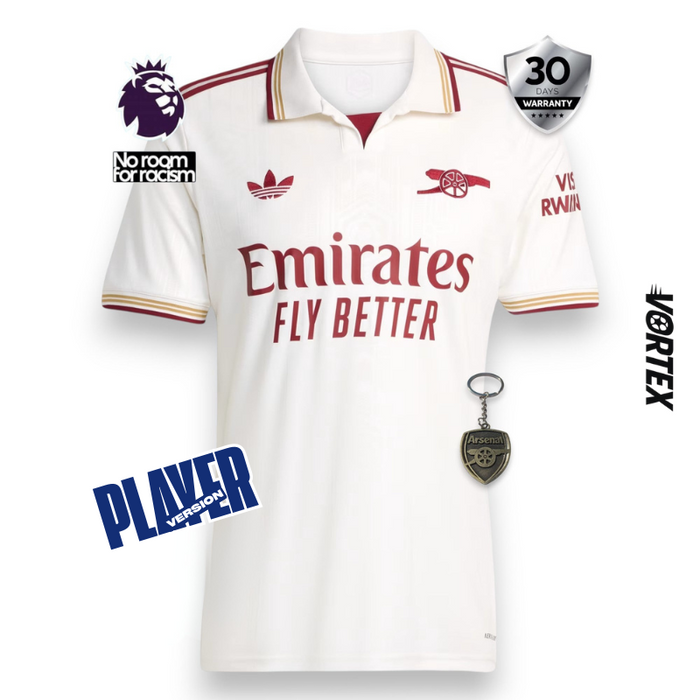 Arsenal Tercera Camiseta 2025/26 - Versión Jugador