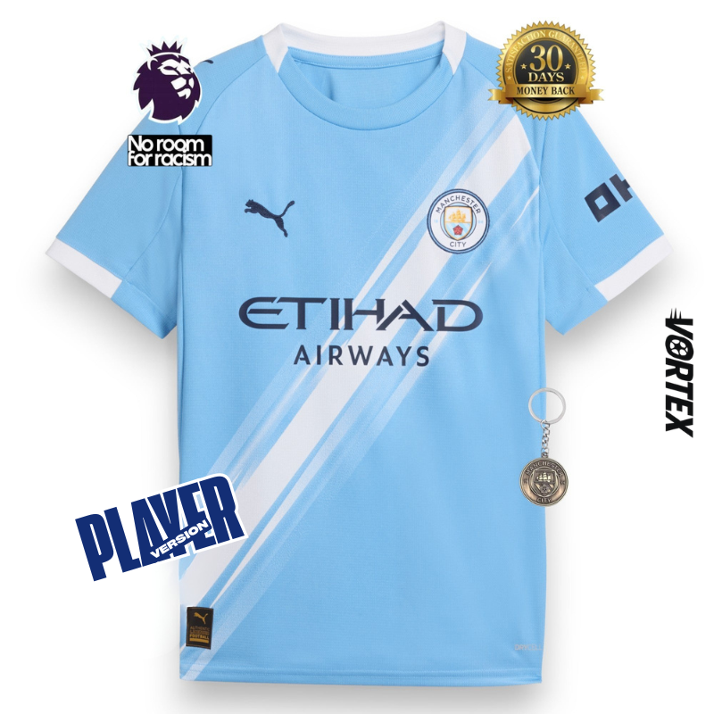 Manchester City Camiseta Local 2025/26 - Versión Jugador