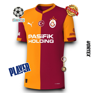 Galatasaray Player Camiseta Local 2025/26 - Versión Jugador - With Sponsors