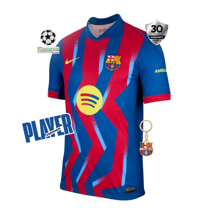 Barcelona Cuarta Camiseta 2025/26 - Versión Jugador