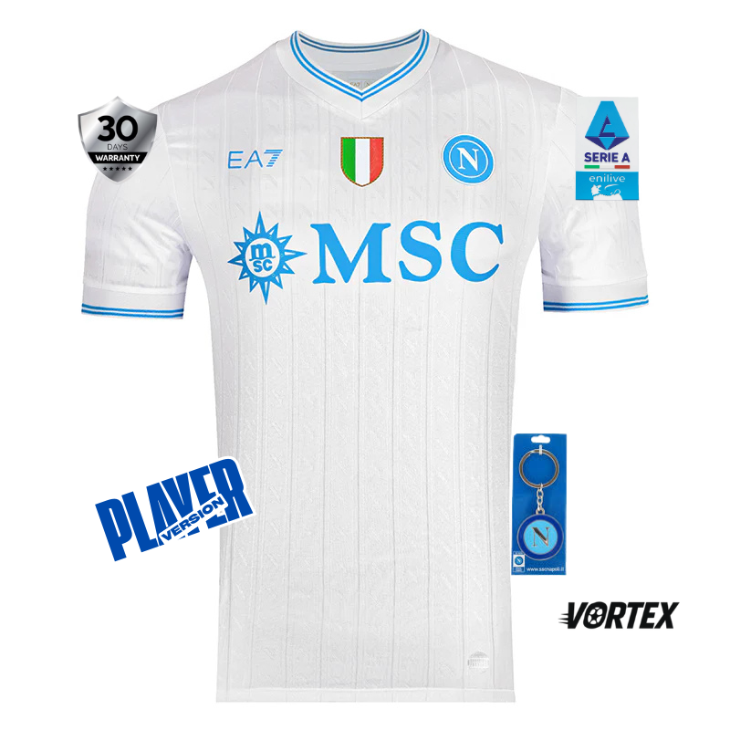 SSC Napoli Euro Camiseta Visitante 2025/26 - Versión Jugador