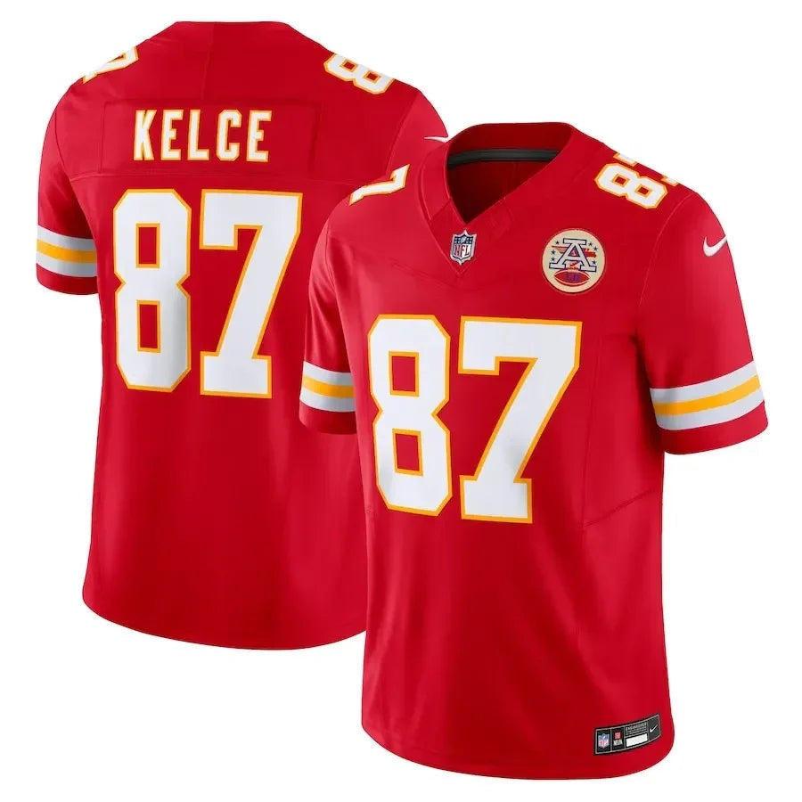 Kansas City Chiefs Camiseta Travis Kelce #87 Home Game Limited Edition - Roja