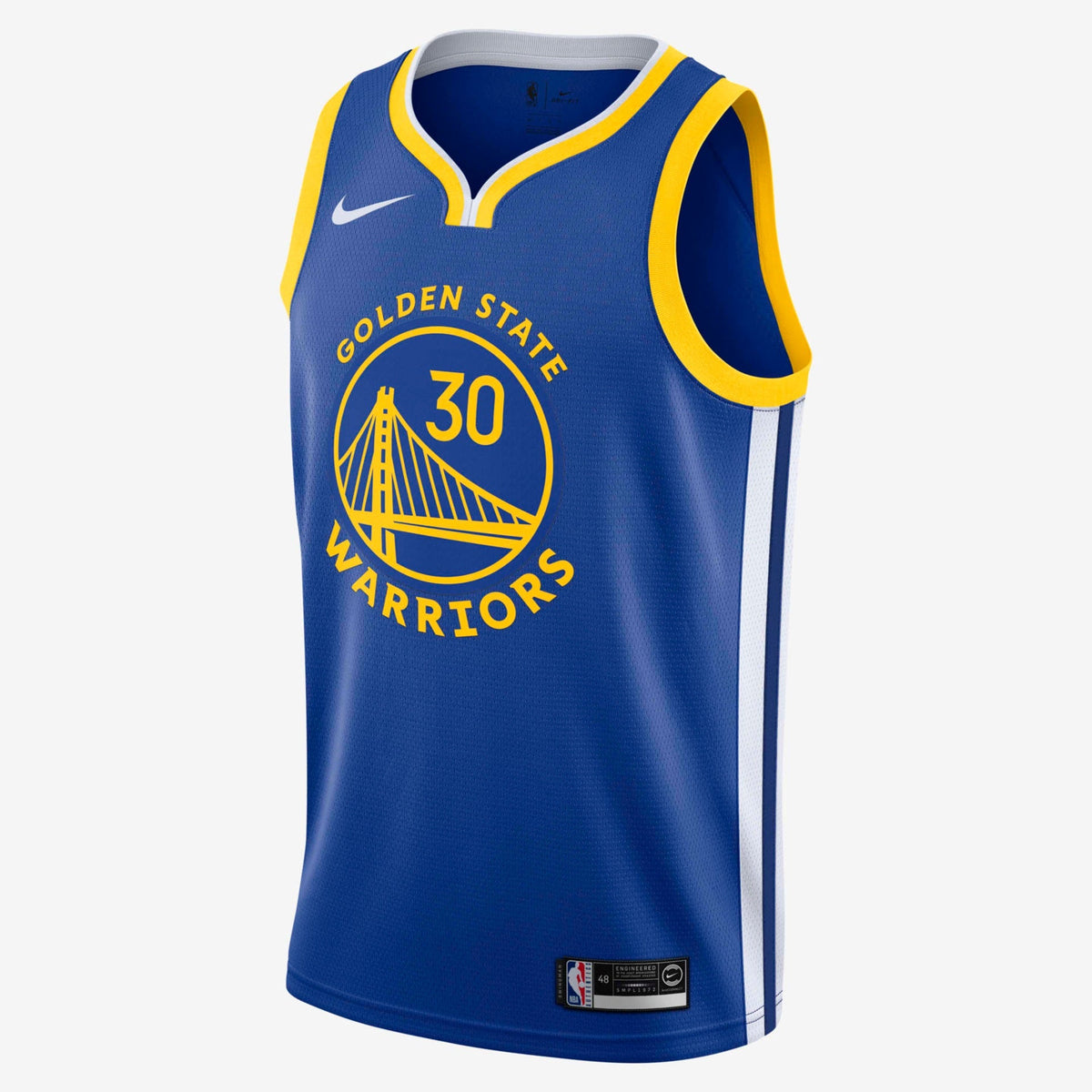 Golden State Warriors Camiseta Stephen Curry #30 2025/26 Icon Edition Swingman - Azul