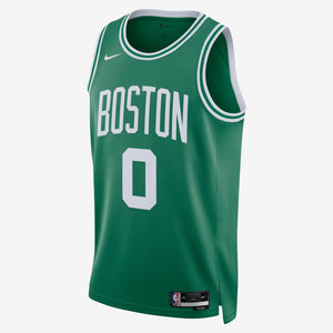 Boston Celtics Camiseta Jayson Tatum #0 2025/26 Icon Edition - Verde