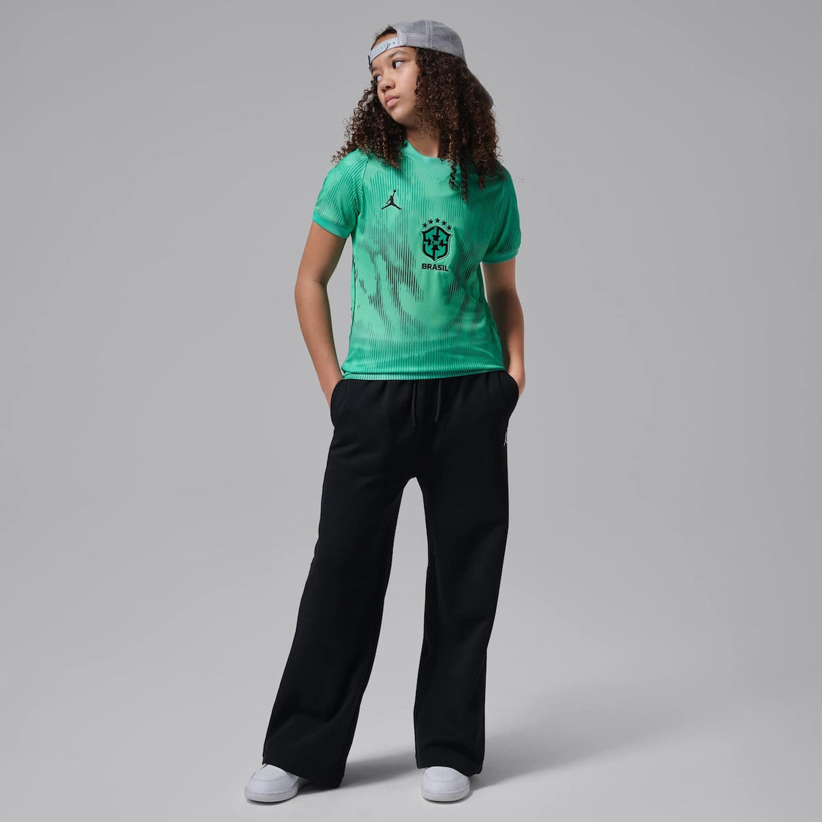 Brasil Camiseta de Portero Jordan 2026/27 - Niños