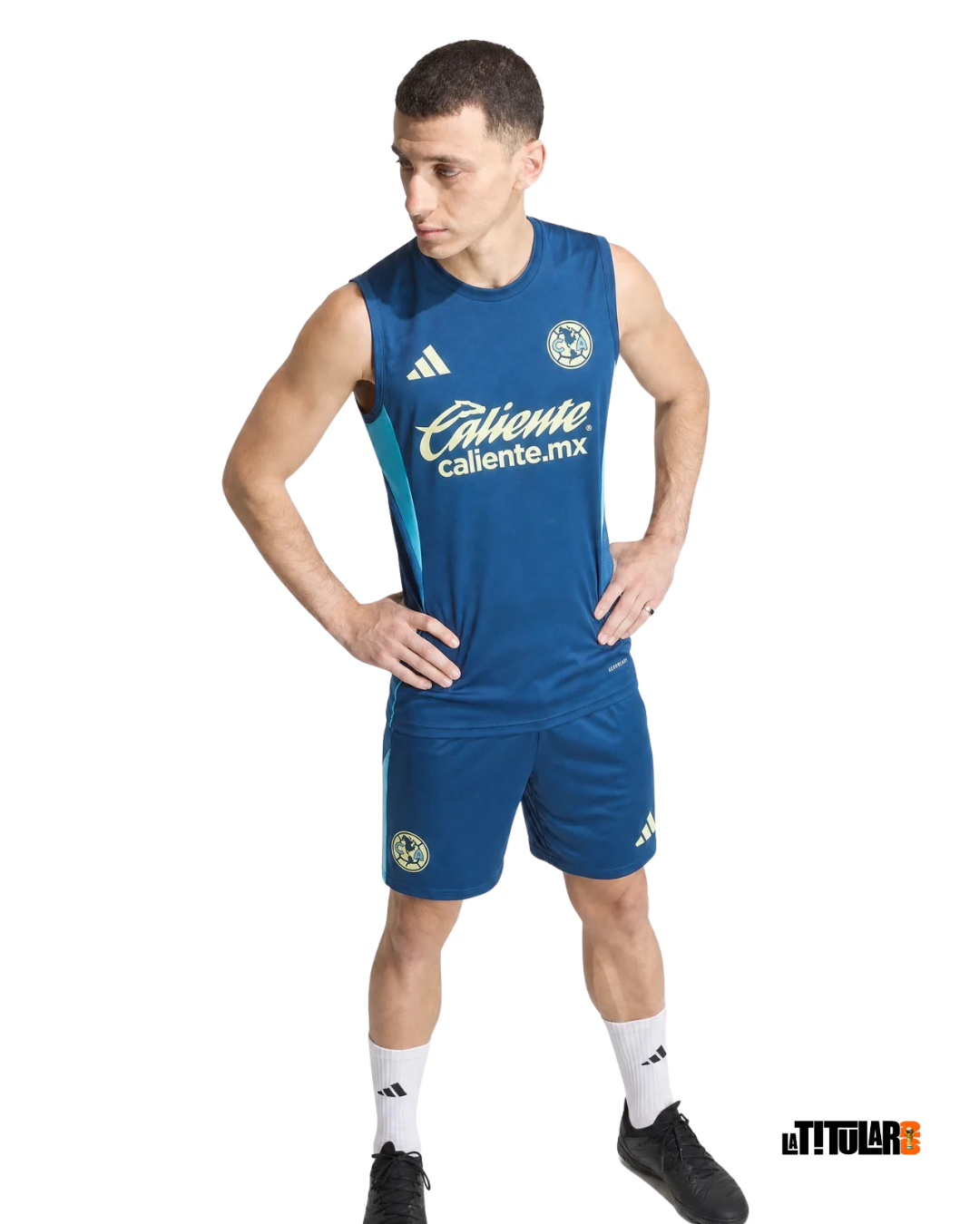 Club America Shorts Entrenamiento Conjunto Deportivo 2025/26 - Sin Mangas