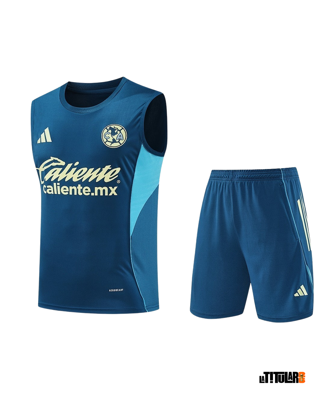 Club America Shorts Entrenamiento Conjunto Deportivo 2025/26 - Sin Mangas
