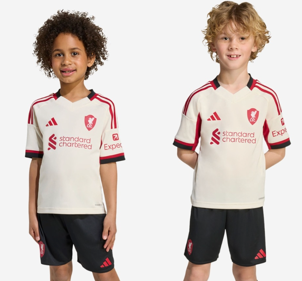 Liverpool Camiseta Visitante 2025/26 - Niños