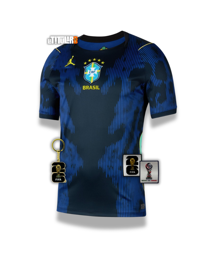 Brasil Blue Camiseta Visitante 2026