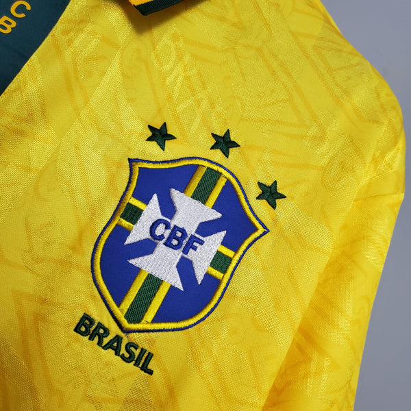 Brasil Camiseta Local 1991/93 - Retro