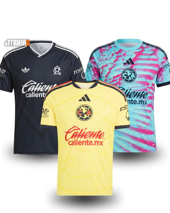 COMBO Club America 2026/27 (Local, Visitante e Portero)