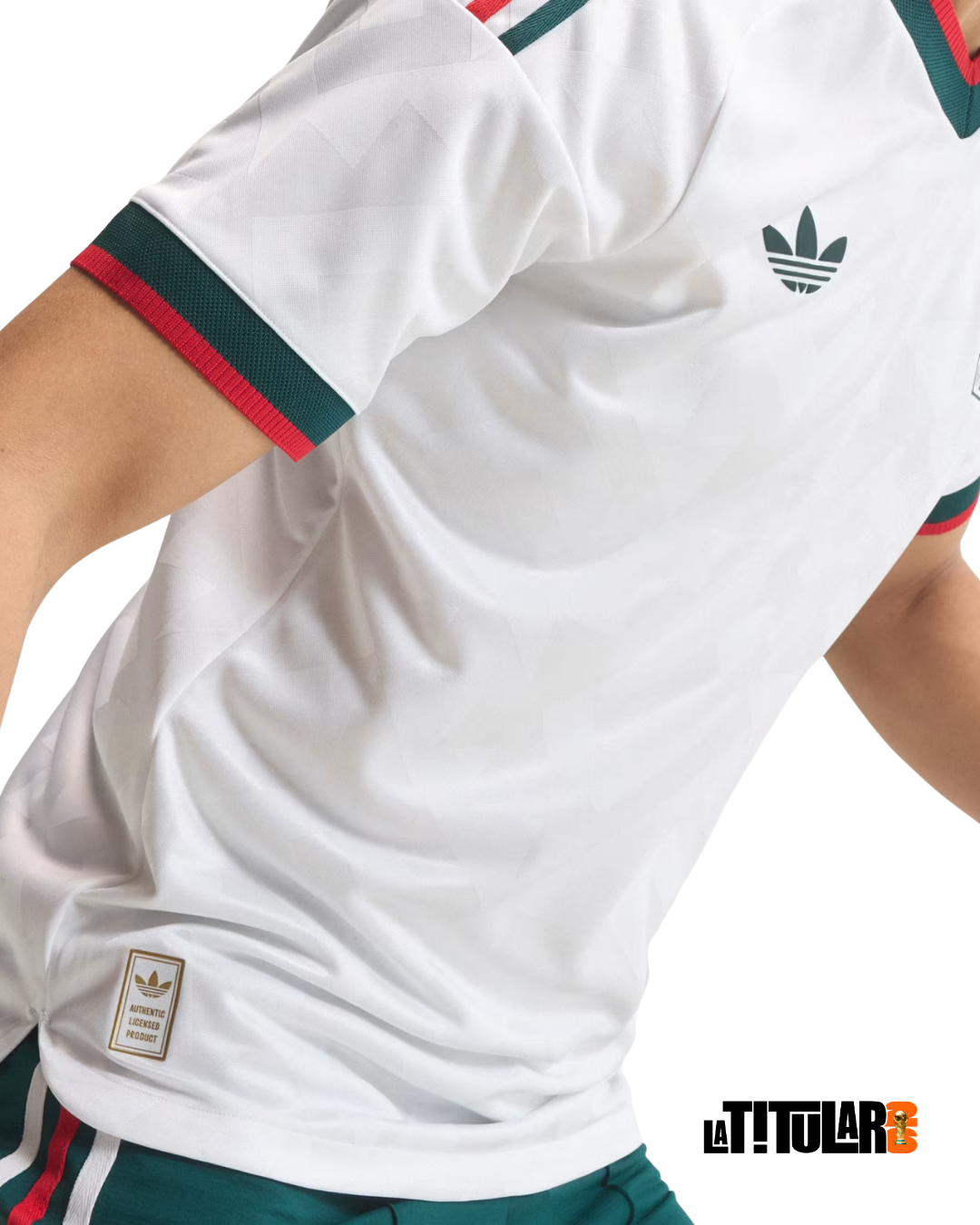 México Mundial Camiseta Visitante 2026 - Versión Jugador
