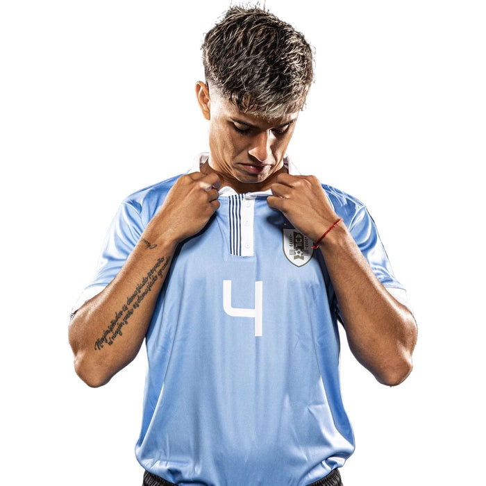 Uruguay Camiseta UEFA Azul Conmemorativa 2024