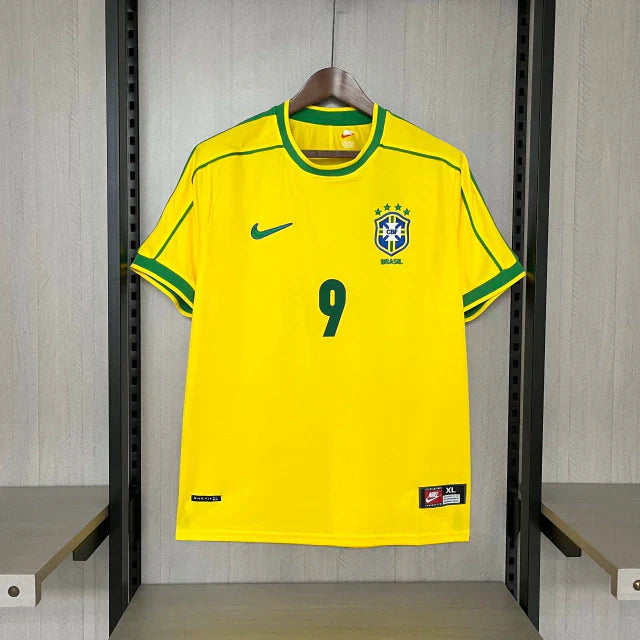 Brasil Camiseta 1998/99 - Retro - RONALDO #9