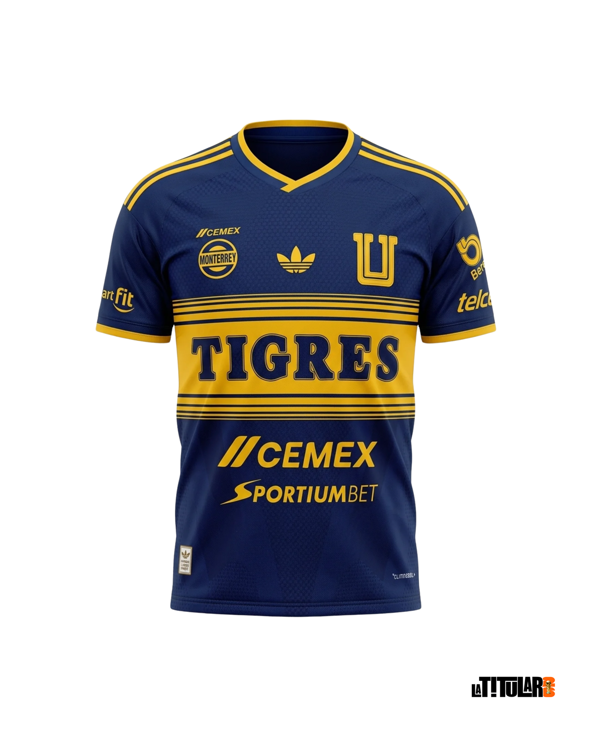 Tigres UANL Camiseta Visitante 2026/27 - Versión Jugador