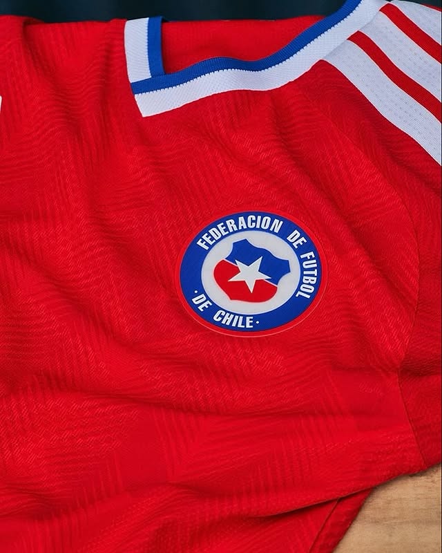 Chile Mundial Camiseta Local 2026 - Versión Jugador