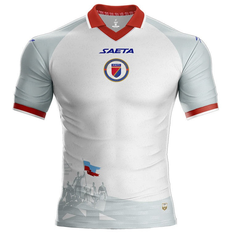 Haití Camiseta Visitante Mundial 2026