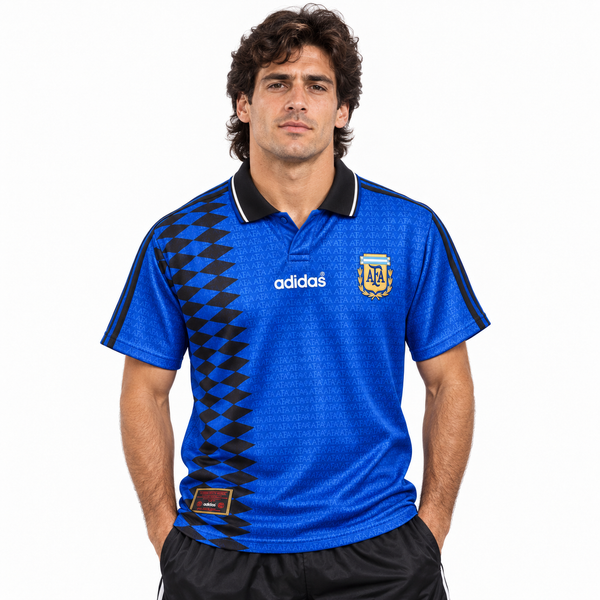 Argentina Camiseta Visitante 1994 Mundial - Retro