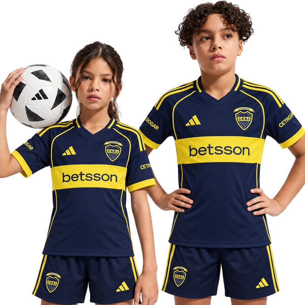 Boca Juniors 120th Aniversario Camiseta Local 2025/26 - Niños