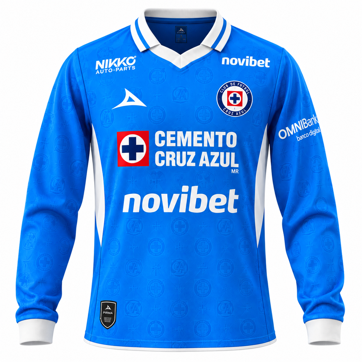 Cruz Azul Camiseta Local 2026/27 - Manga Longa
