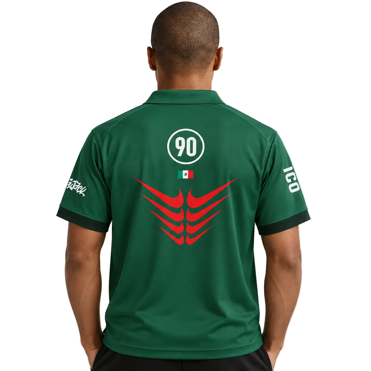 Camisa Retro Mexico Total 90 x Travis Scott