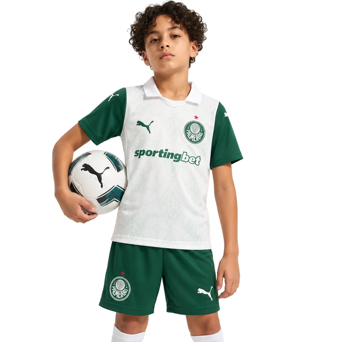 Palmeiras Camiseta Visitante 2025/26 - Niños