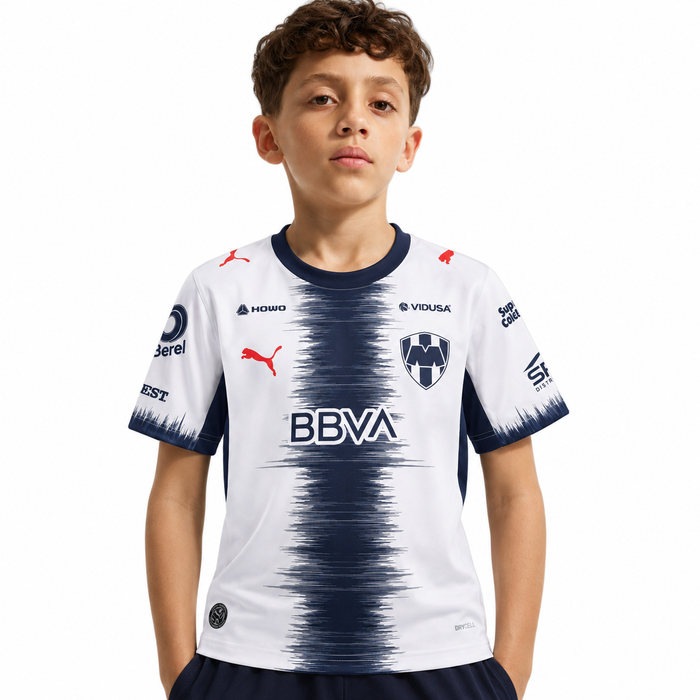 Monterrey Camiseta Visitante 2026/27 - Niños