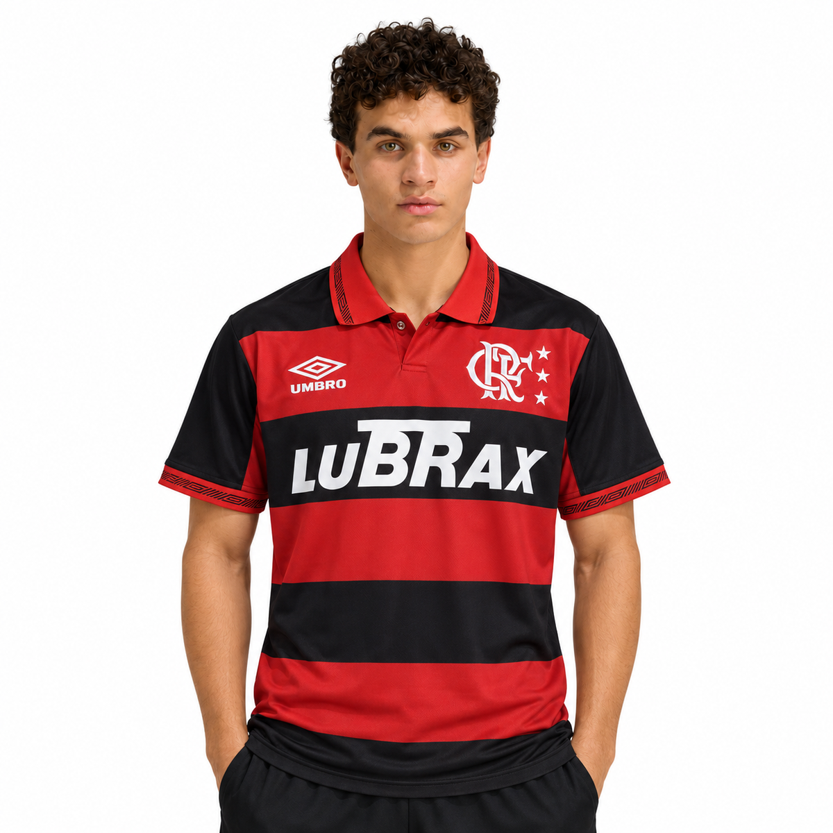 Flamengo Camiseta Local 1990 - Retro