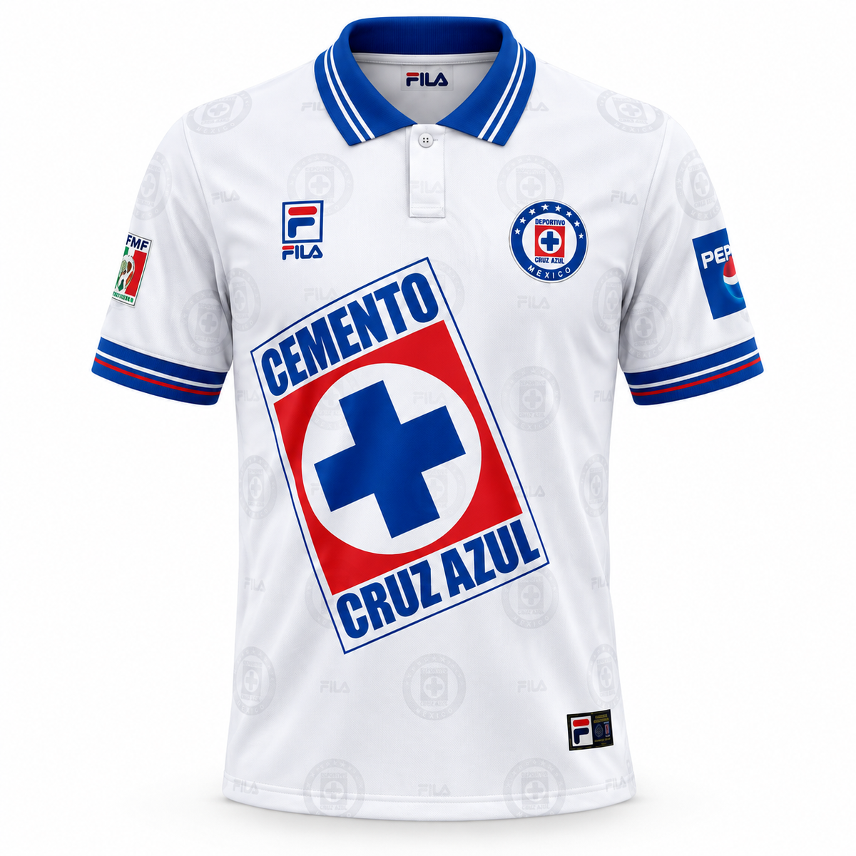 Cruz Azul Camiseta Visitante 1998 - Retro