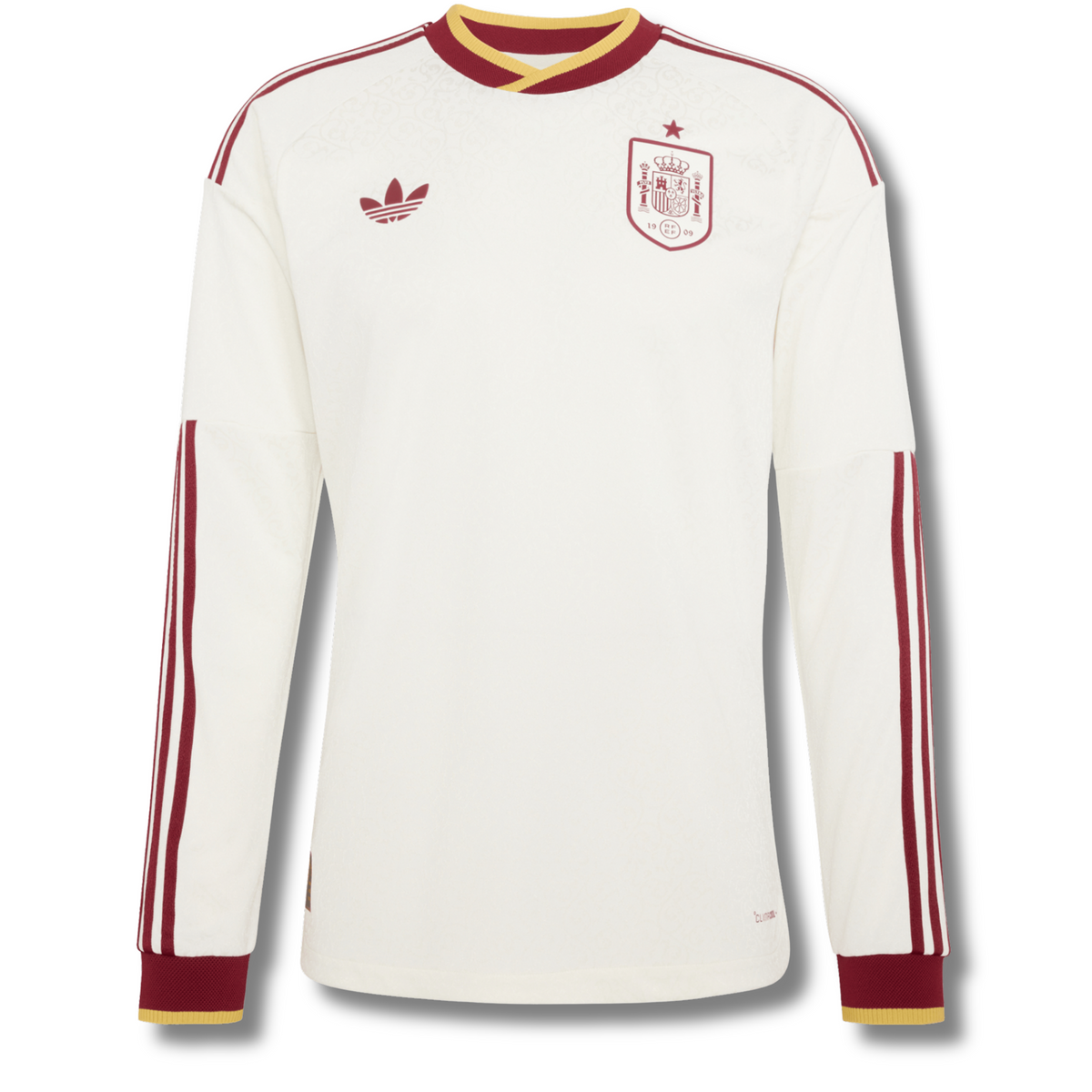 2 ESTRELLAS España Mundial Camiseta Visitante 2026 - Manga Larga