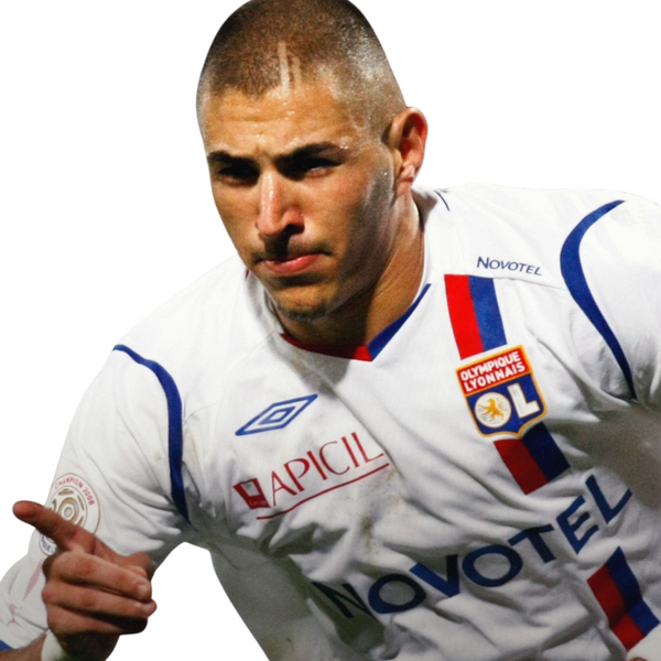 Olympique Lyon Camiseta Local 2008/09 - Retro