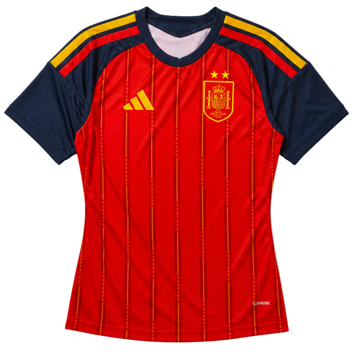 2 ESTRELLAS Camiseta Mujer Local de España 2026 — Campeones Del Mundial 2026