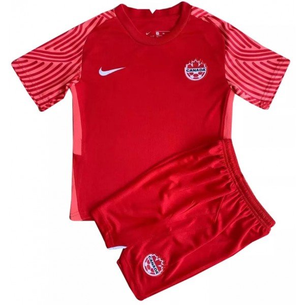 Canadá Camiseta Local 2022 - Niños