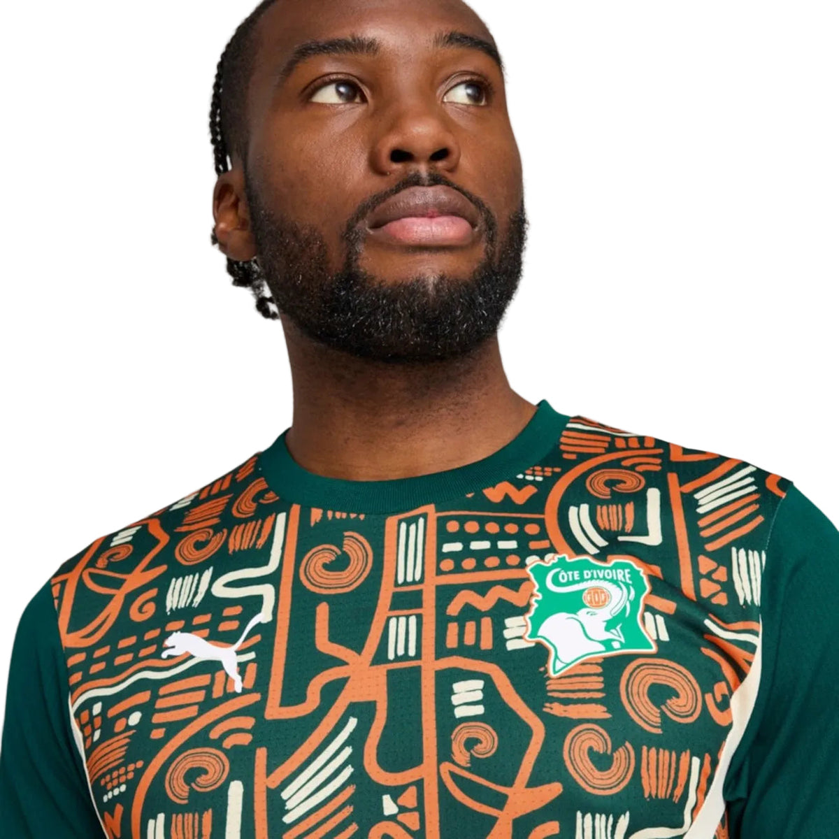 Costa de Marfil Camiseta Prepartido 2025/26