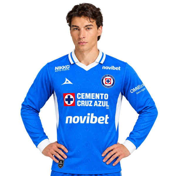Cruz Azul Camiseta Local 2026/27 - Manga Longa