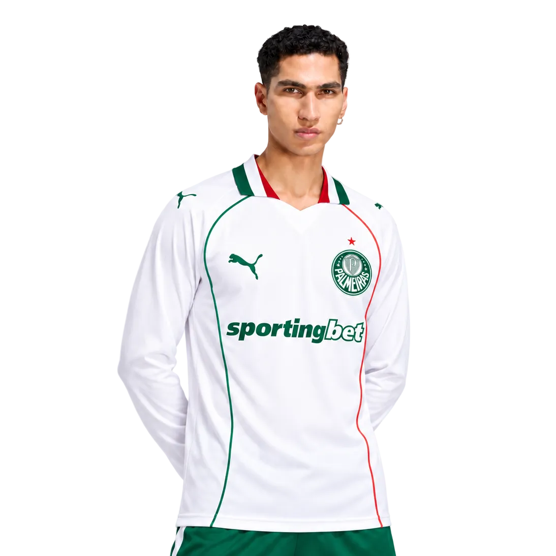 Palmeiras Camiseta Visitante 2026/27- Manga Longa