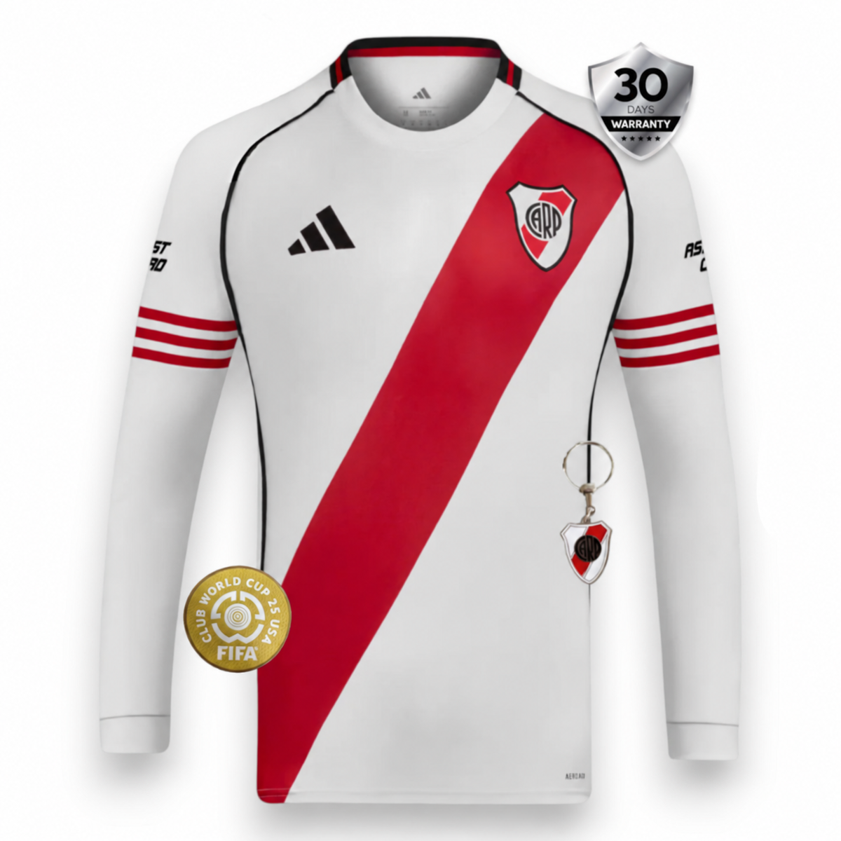 River Plate Player Camiseta Local 2025/26 - Manga Larga
