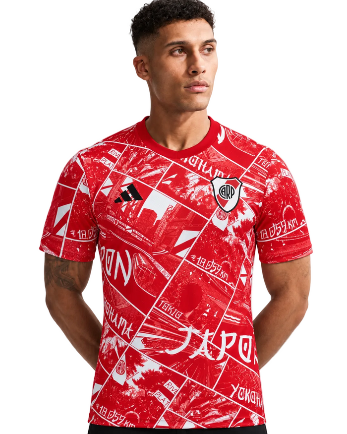 River Plate Prepartido Camiseta 2025/26