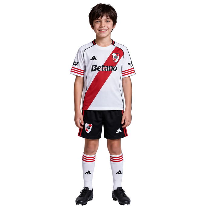 River Plate Camiseta Local 2025/26 - Niños