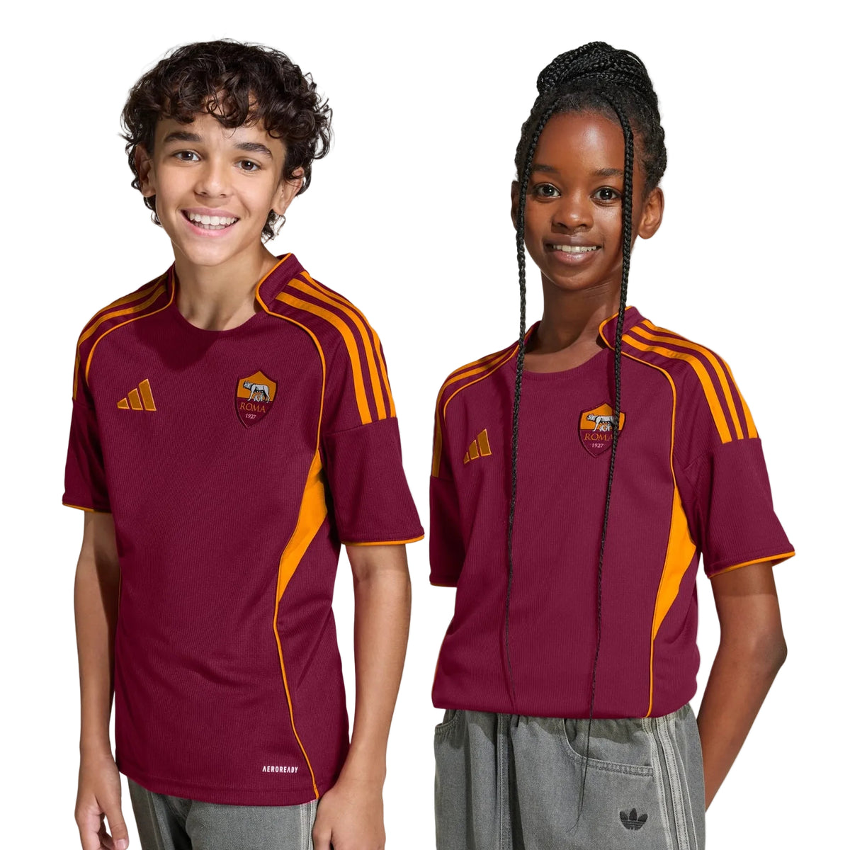 AS Roma Camiseta Local 2025/26 - Niños